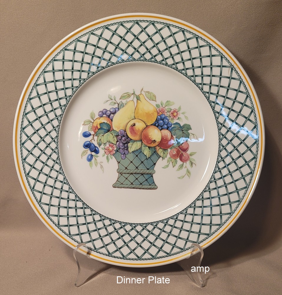 Villeroy & Boch Basket (5 Piece) Place Setting EXCELLENT!