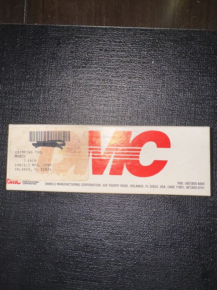 DMC MH802 Crimping Tool New In box Avionic Tool