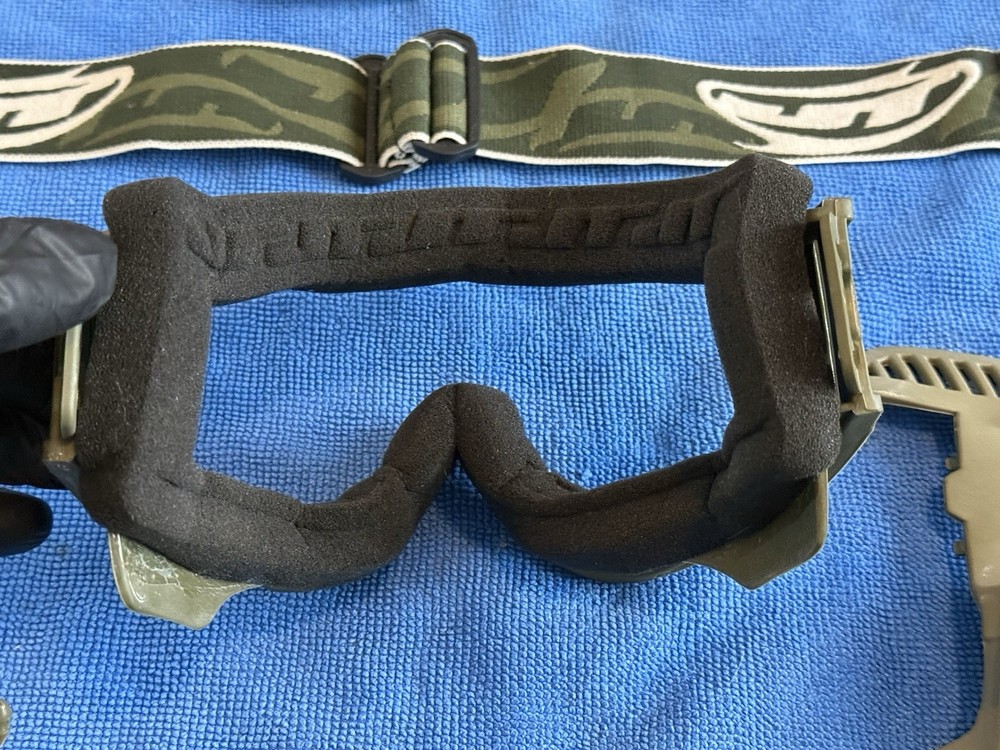 JT USA PAINTBALL FLEX 7 GOGGLE SYSTEM - OLIVE/BLACK