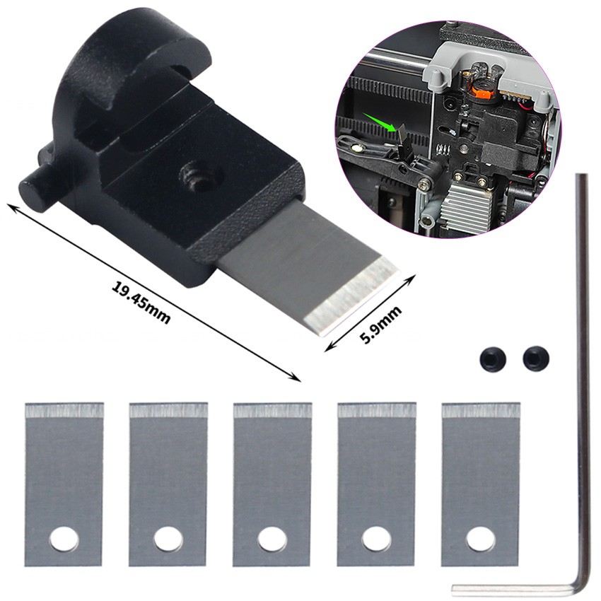 3D Printer Consumable Cutter Kit Replacement For Flashforge Adventurer AD5X