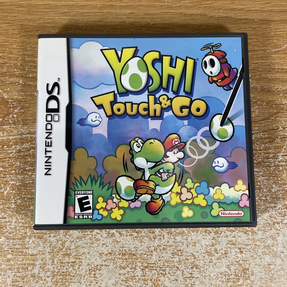 Yoshi Touch & Go (Nintendo DS) Case & Inserts Only!