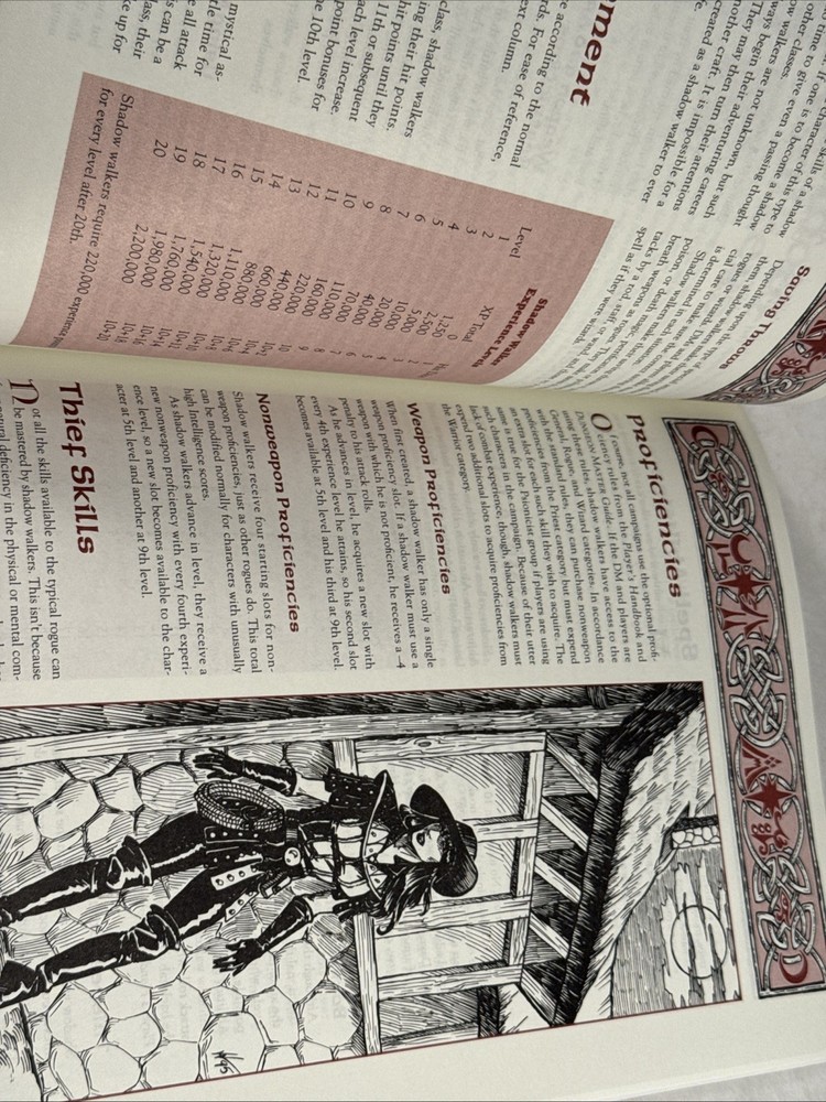 2 AD&D 2e Forgotten Realms Accessory Books Warriors, Priests, Wizards, Rogues 👀