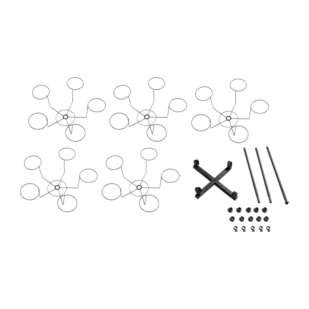 Freestanding Hat Display Stand with 25 Hooks – Durable Iron Storage Solution