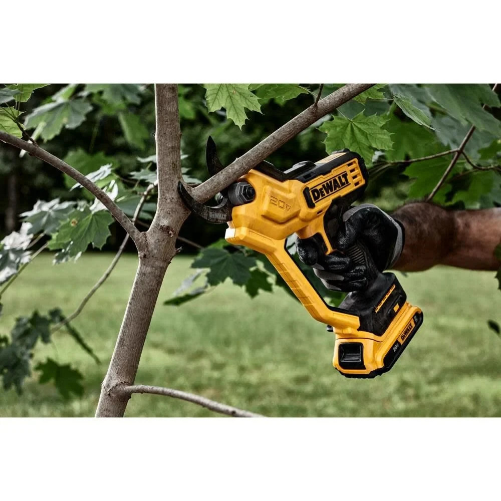 DEWALT DCPR320B 20V MAX 1.5" Cordless Pruner - Yellow
