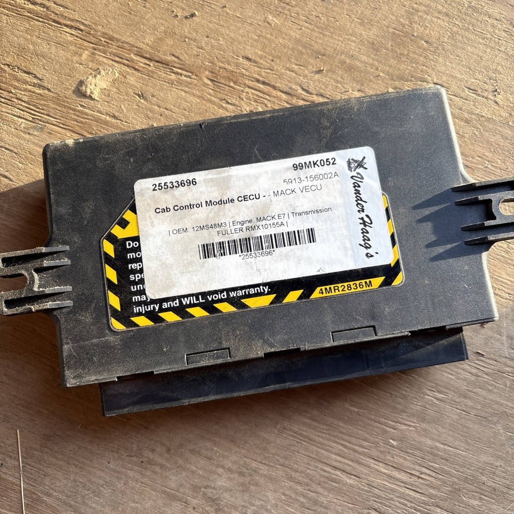 MACK ETEC ECM Part Number 12MS48M2 #1