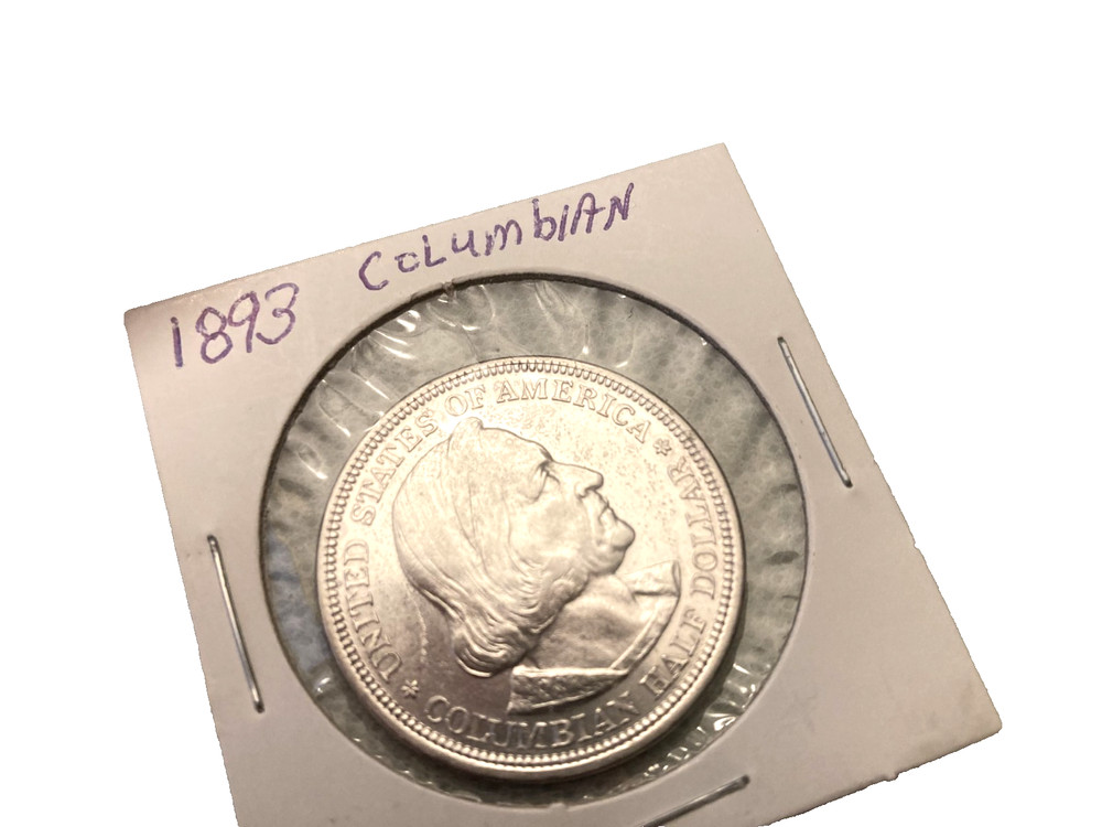 ** U.S. 1893, COLUMBIAN HALF DOLLAR SILVER ** Commemorative