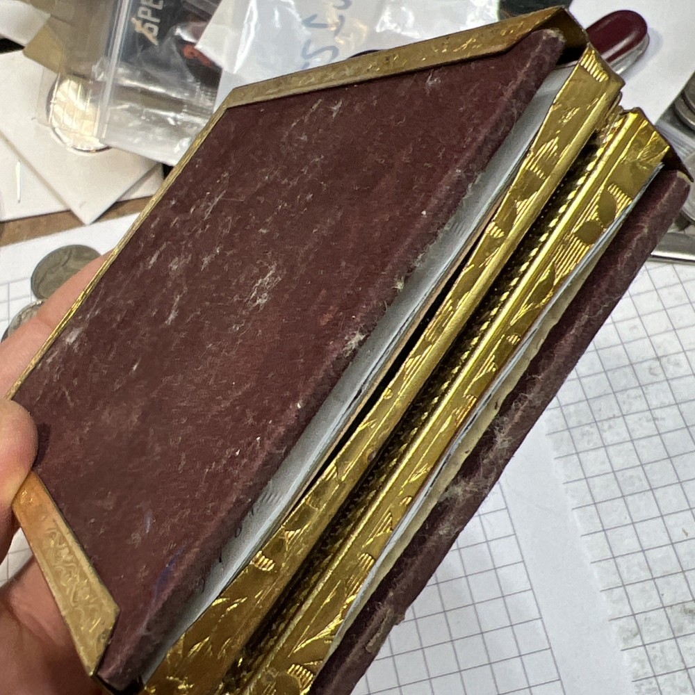 Older Folding Frame, Double Sided - 3.25” By 4.25”