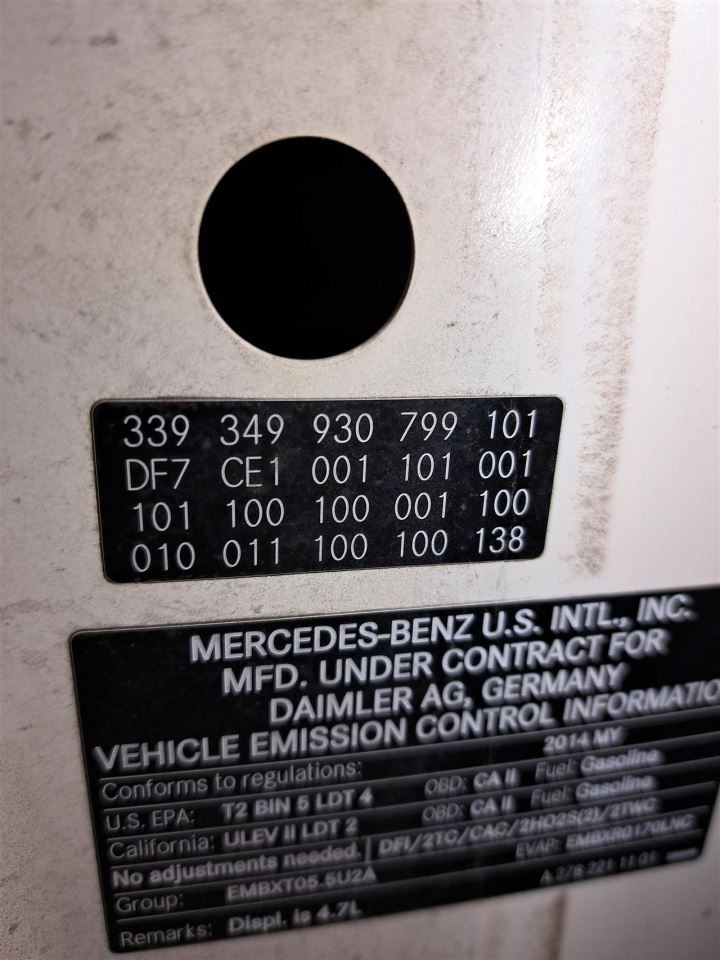 2014 Gl450 Display Screen Sku#4421942