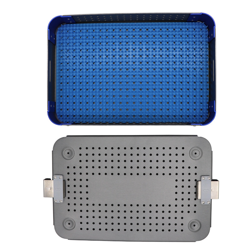 30*20*7cm Surgical Instruments Autoclavable Disinfecting Box Sterilization Case