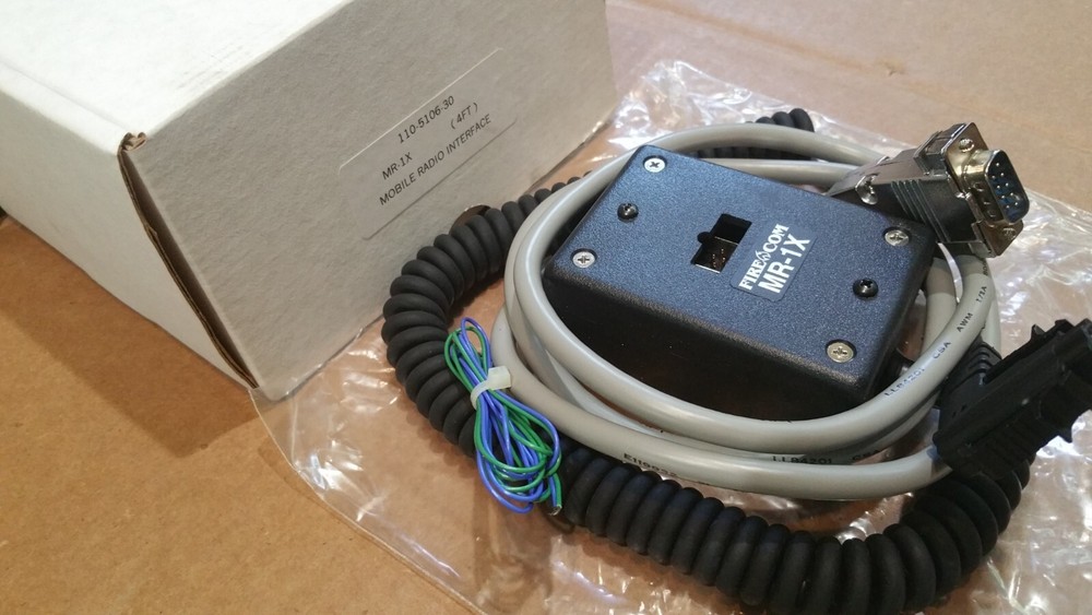 Mobile Radio Interface Fire Com MR-1X (4FT) 110-5106-30 Assembly