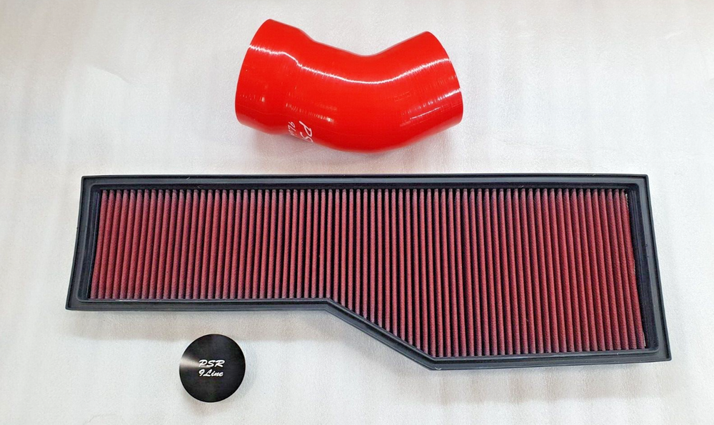 Porsche 996 Performance Induction Upgrade Air Filter & Resonator Box Kit RED