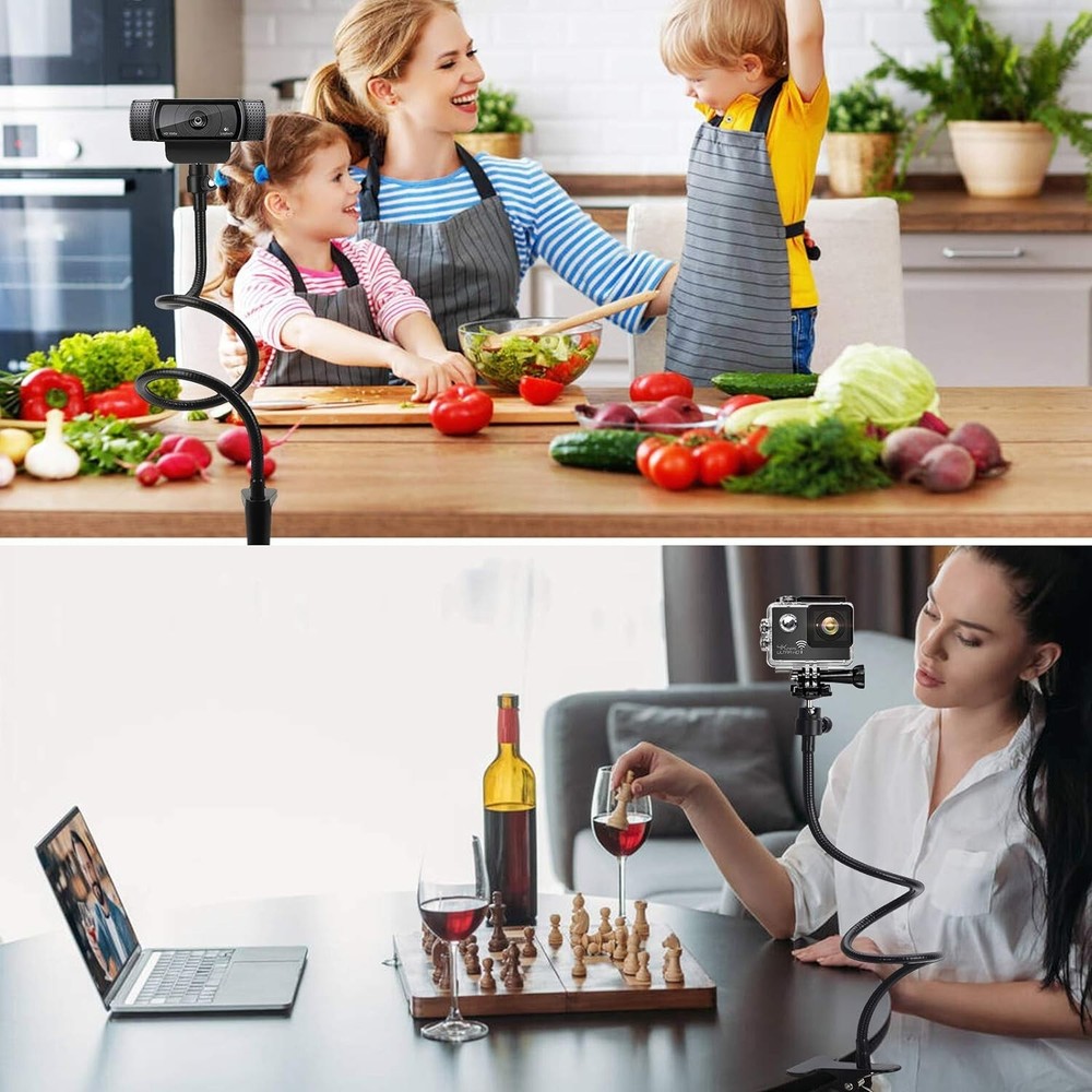 Gooseneck Webcam and Cell phone Mount