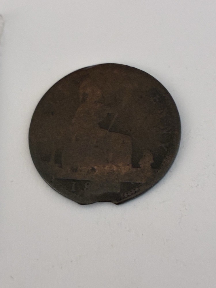 Queen Victoria half Penny ￼