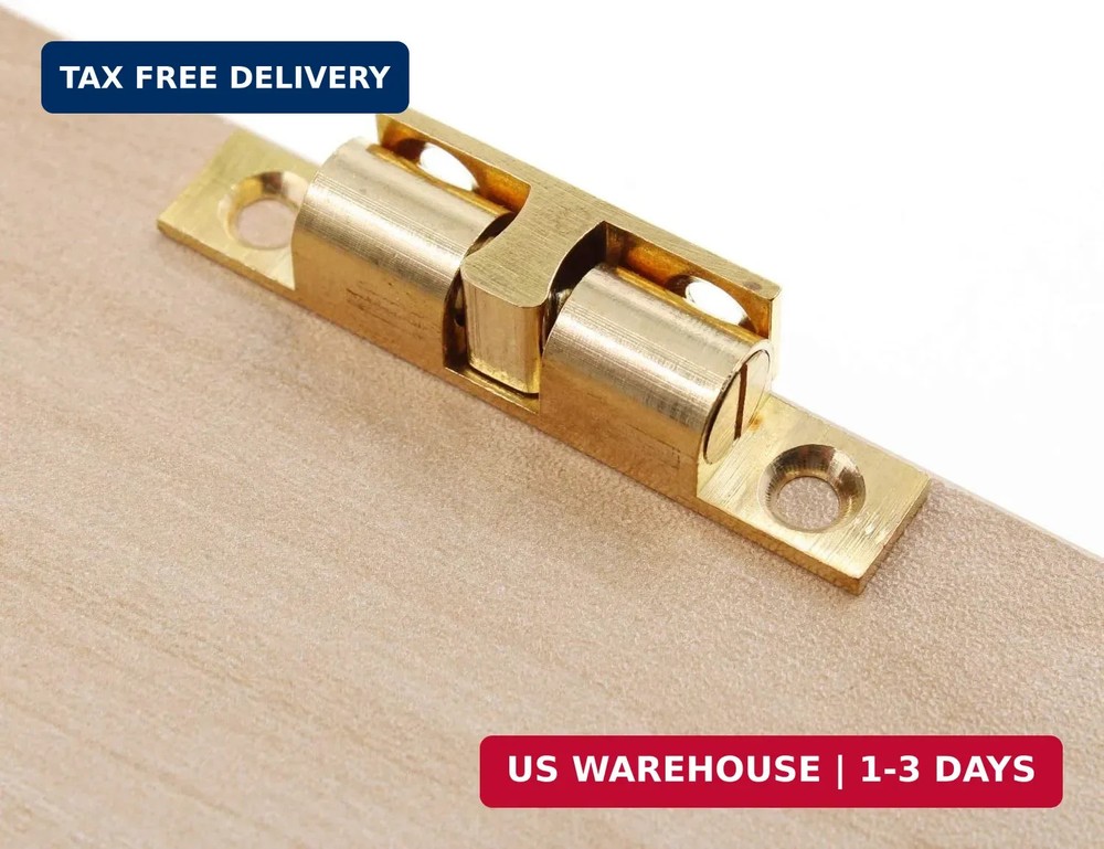 Solid Brass Magnetic Closet Door Catch Latch Hardware,Cabinet Cupboard Wardrobe