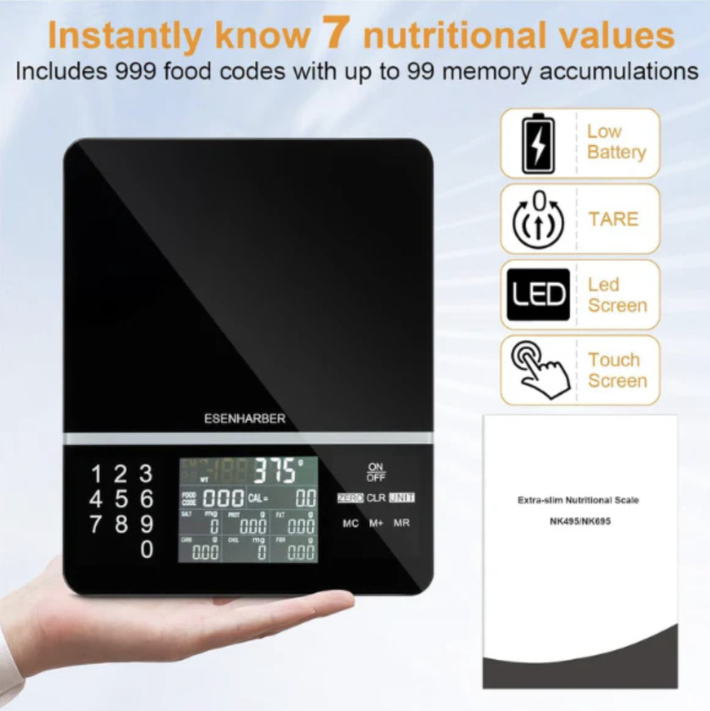 “Smart Nutrition Food Scale – Precision Fuel for Peak Performance”