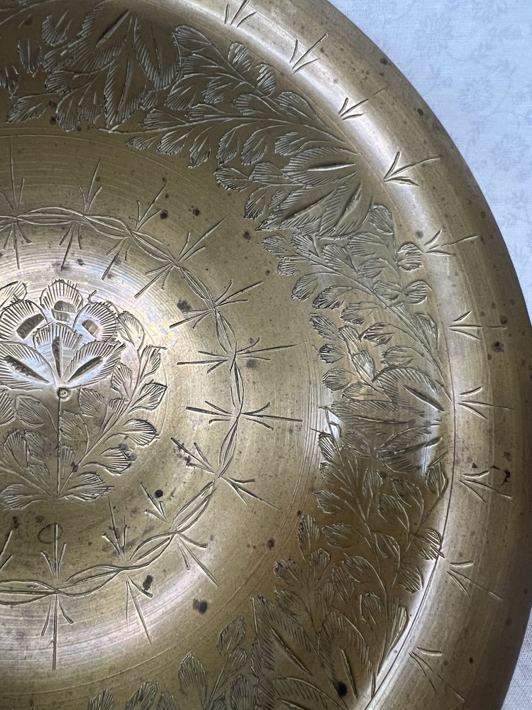 Brass Candy Dish Made In India. In Great Condition!!
