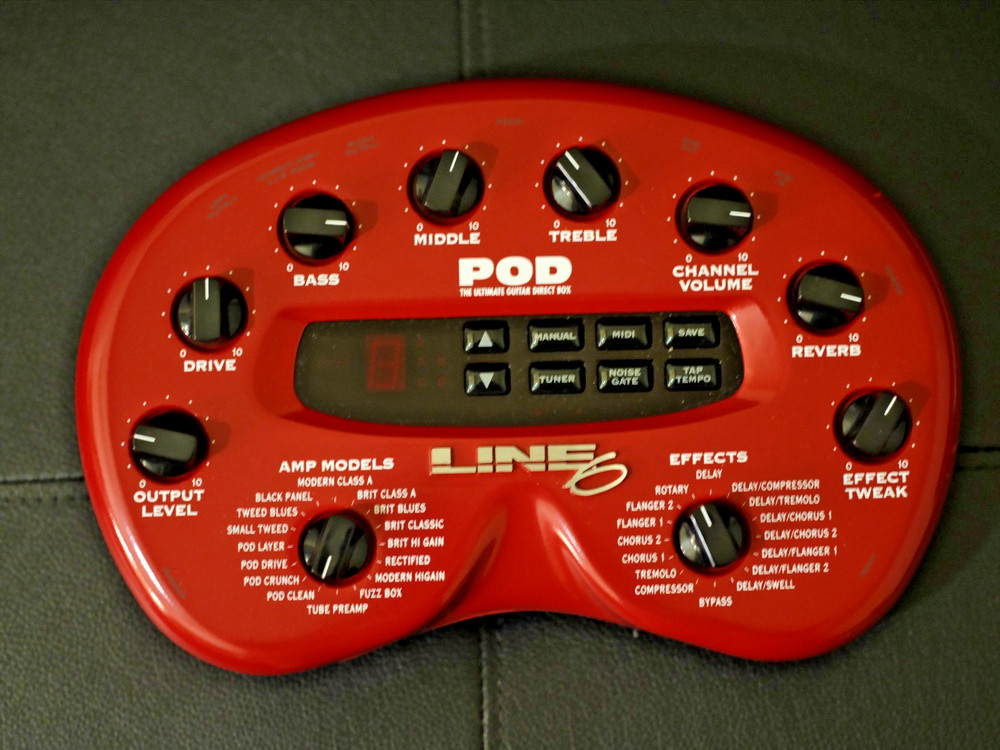 Line 6 POD 2.0 Multi-Effects Guitar Effect Pedal