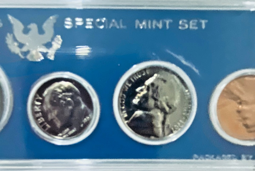 1967 US Special Mint Set, Half Dollar 40% Silver, (READ)