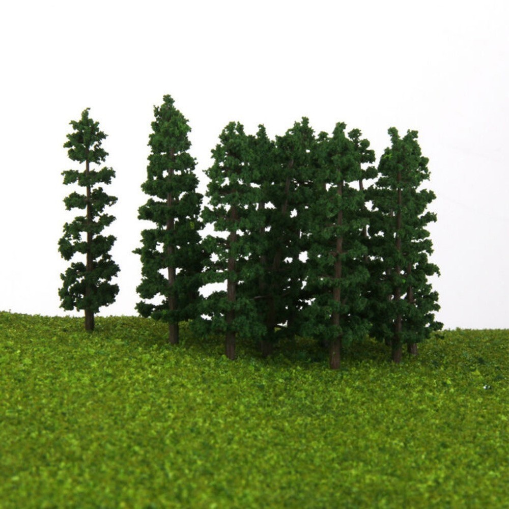 Model Tree Tower Trees 100pcs 50mm Accessories Decoration Model Railway