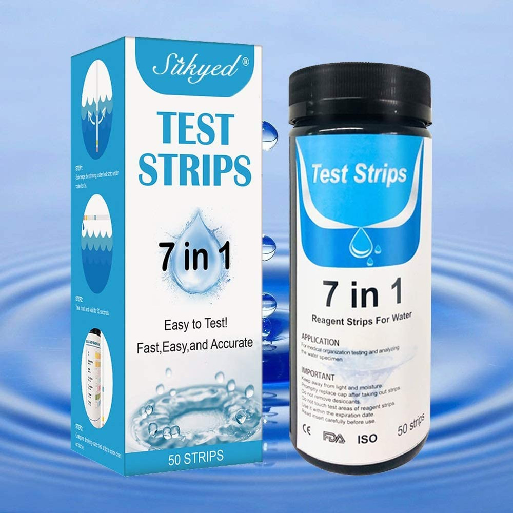 Pool Testing Kit,Pool Test Strips,Spa and Hot Tub 50 Strips