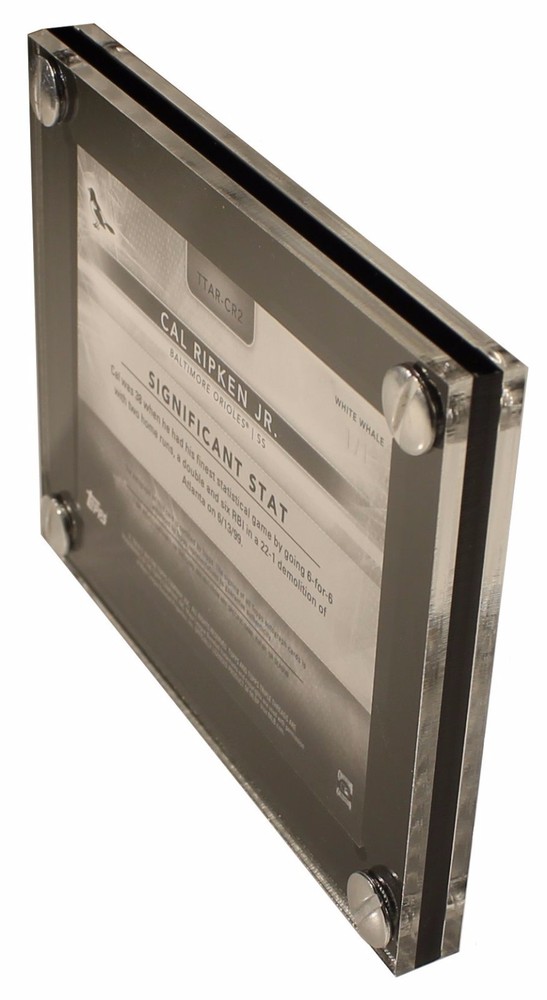 5 Fold Horizontal Topps Triple Threads Deca Booklet Card Display Case