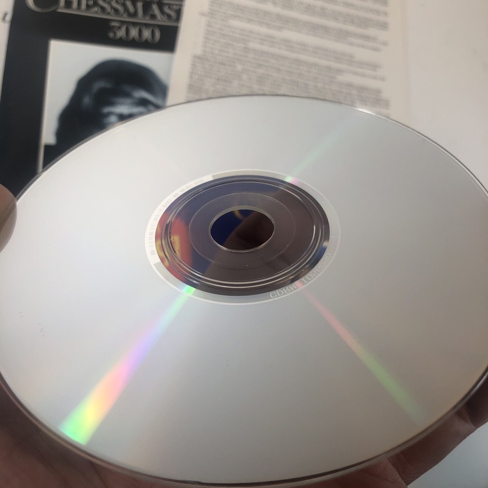 VINTAGE THE CHESSMASTER 3000 SOFTWARE for PC WINDOWS 3.0 - Used