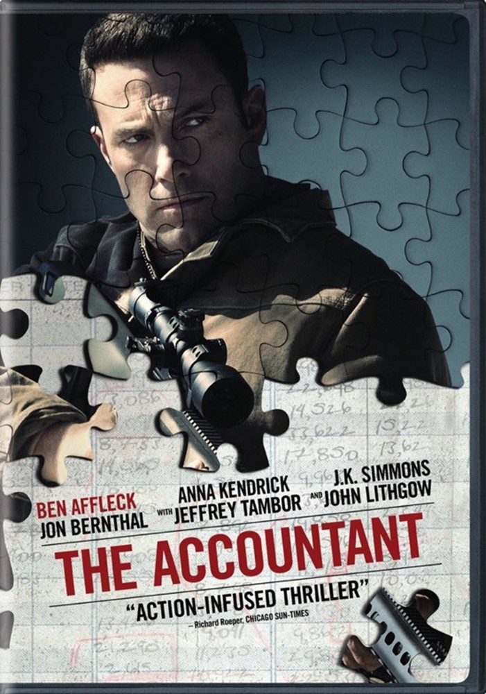 The Accountant DVD Ben Affleck NEW