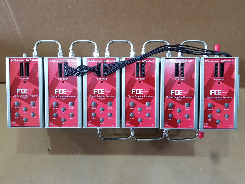 FTE BCN headend DVB 201B Digital Satellite Receiver stereo