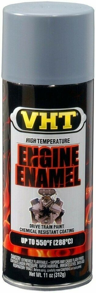 Light Gray Primer Coating Spray Can Engine Brake Caliper Custom Paint High Temp