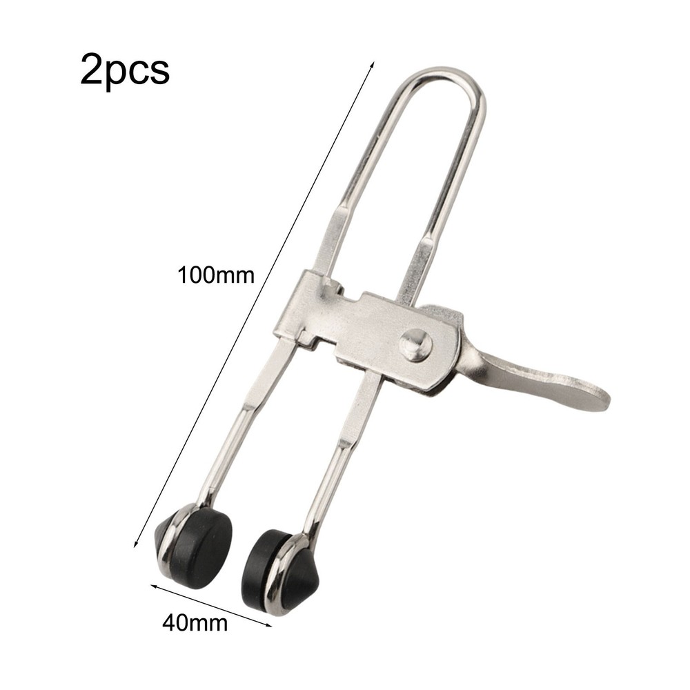Dual Functionality 2pcs Robust Lever Action Clips for Secure Tile Placement