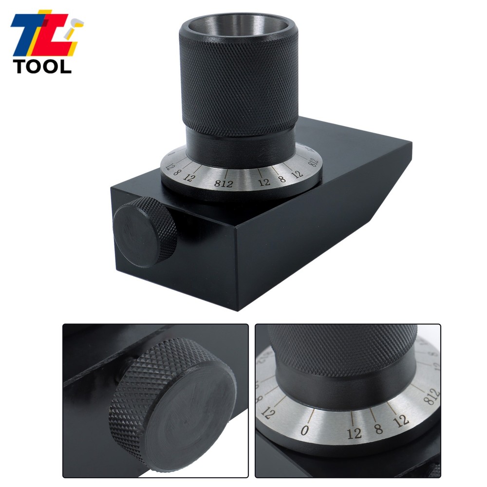 Efficient End Mill Sharpener With 5C Collet & Angle Grind Fixture
