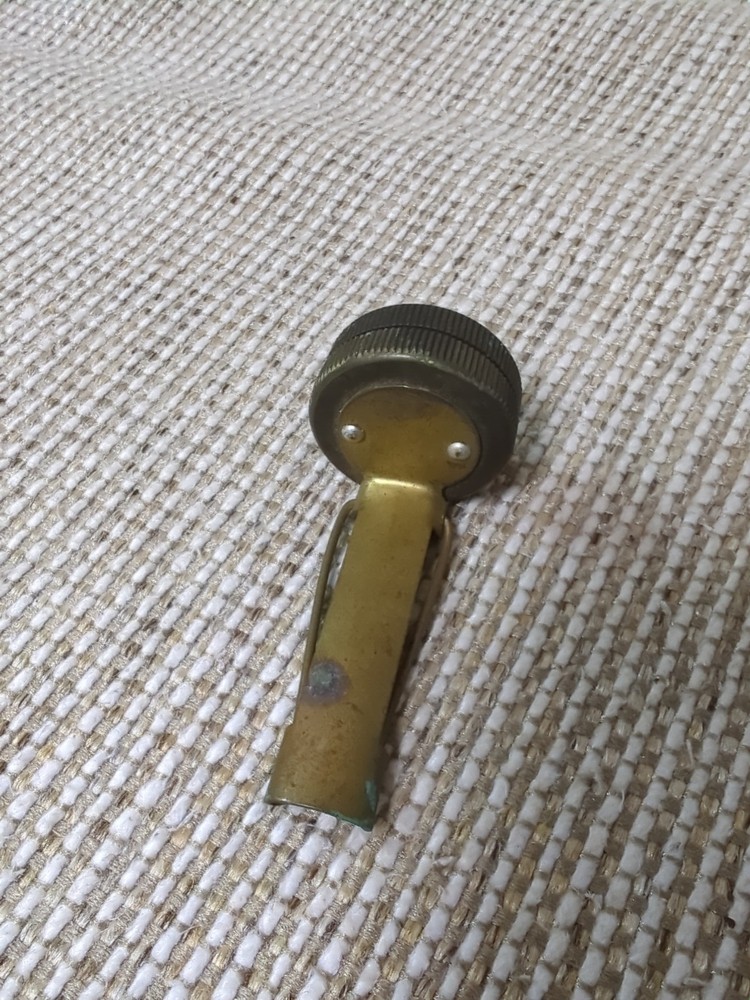 VINTAGE BRASS BELT COMPASS MADE IN GERMANY
