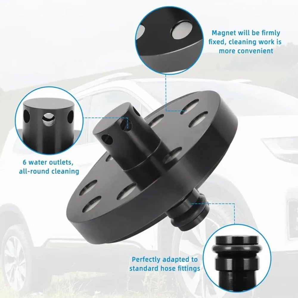 O Ring Chassis Cleaner Frame Flusher with Connector Hose Fitting Quick Coupling