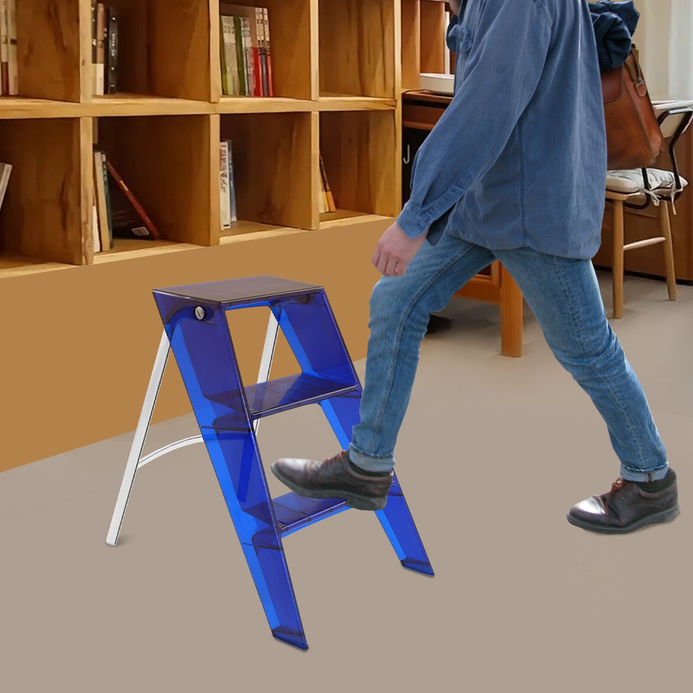 Modern Folding Step Stool for Adults 3 Step Ladder Folding Step Stool 44*52*63cm
