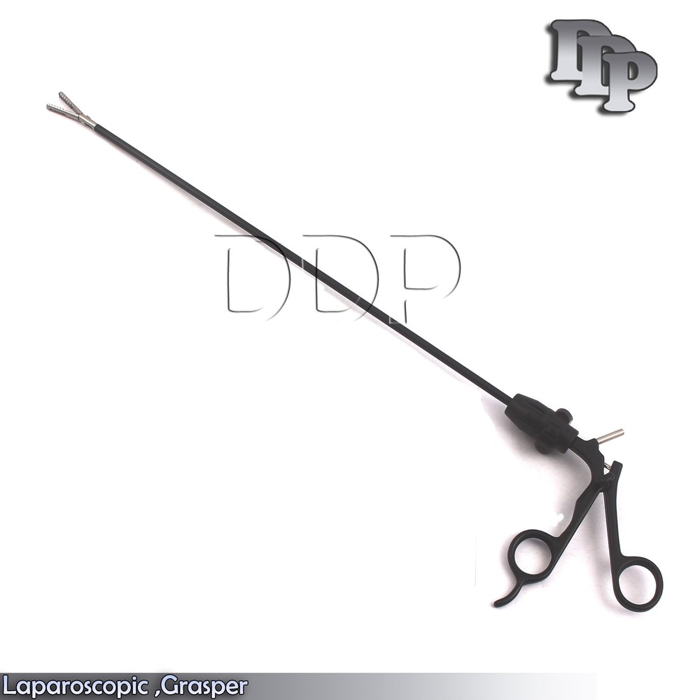New Laparoscopic ,Grasper,Thin Teeth 5x330mm Laparoscopy, LP-008