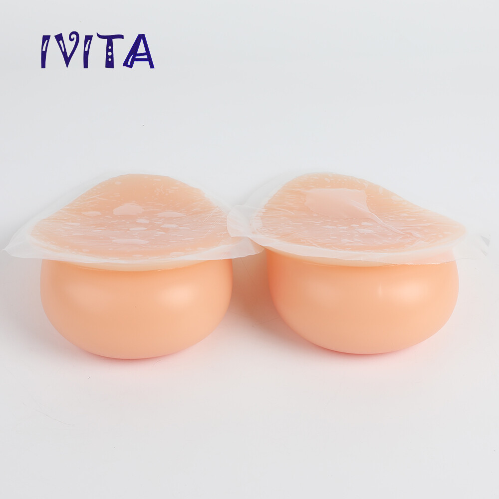 A-EE Cup Teardrop Self-adhesive Silicone Breast Forms False Boobs Bra Enhancers