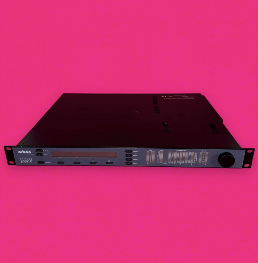 Orban Optimod 6200S Digital Audio Streaming Processor UNIT ONLY