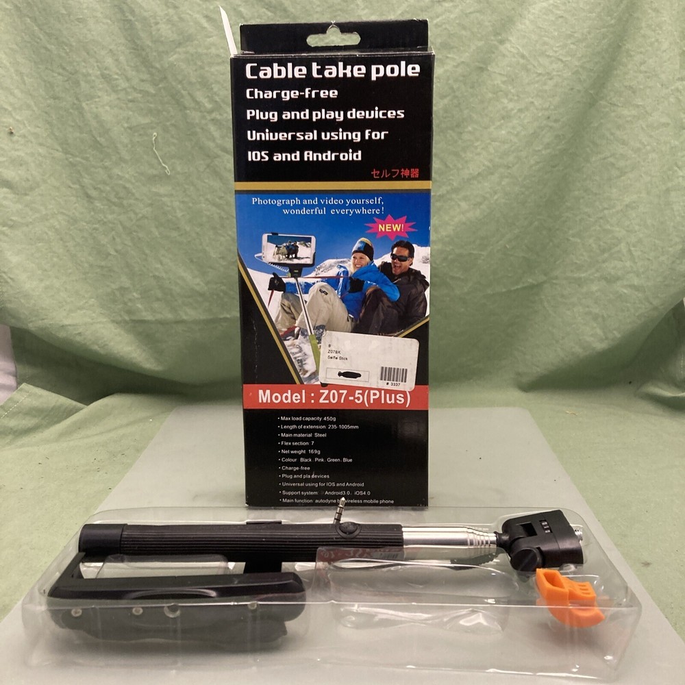 NEW CABLE TAKE POLE Z07-5(PLUS) SELFIE STICK