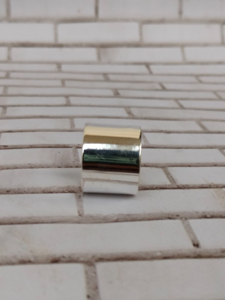 Solid Simple Band And Beautiful Meditation Ring, Handmade Designer Ring