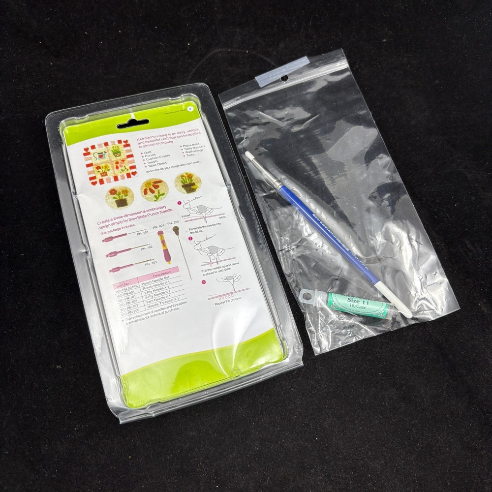 Quilting Straw Needles Size 11 Punch Needle Set