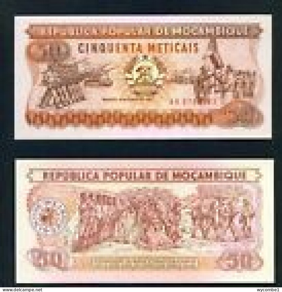 MOZAMBIQUE - 1986 50 Meticals UNC