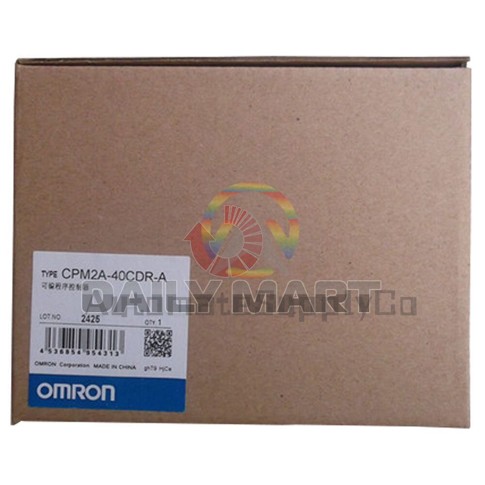 New OMRON Micro Programmable Controller, 40 I/O Points CPM2A-40CDR-A CPM2A40CDRA