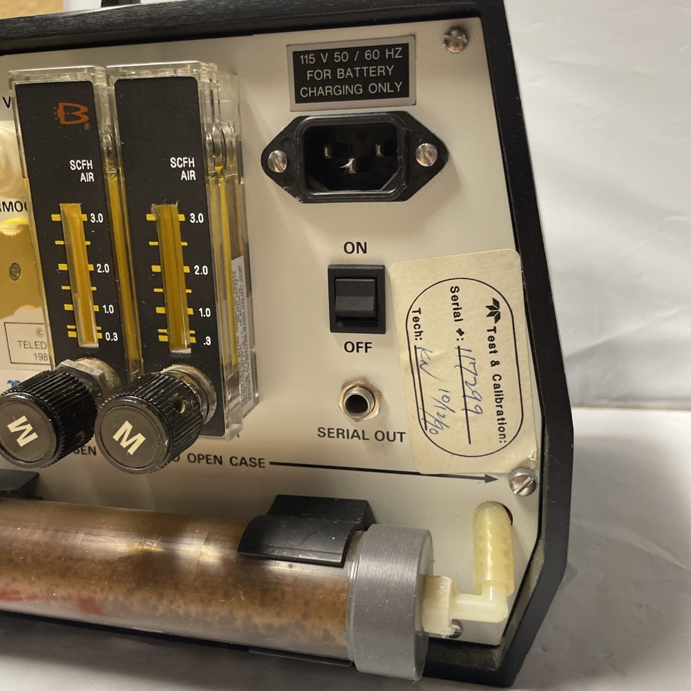 TELEDYNE ANALYTICAL INSTRUMENTS MAX5 PORTABLE COMBUST ANALYZER *PLEASE READ* W92