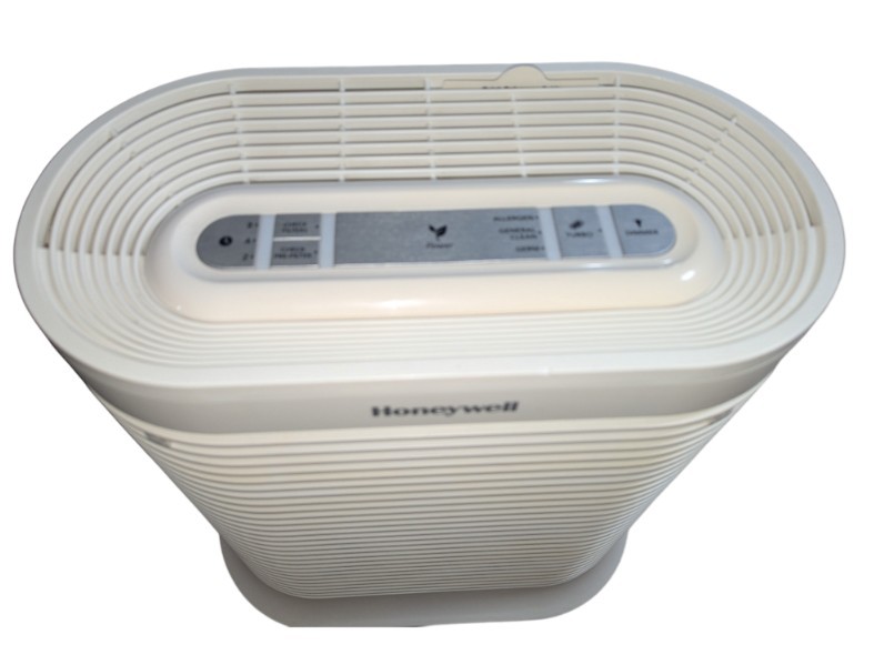 Honeywell Air Purifier White Timer Turbo Push Button Control