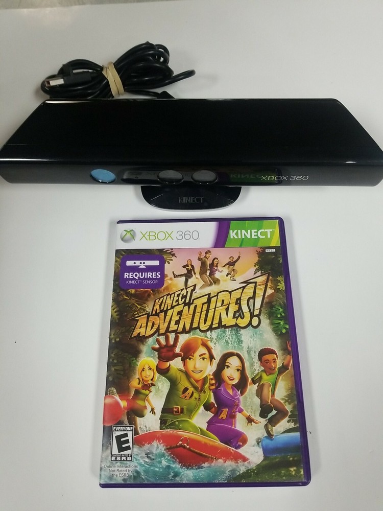 Microsoft Kinect Sensor for XBox 360 with Kinect Adventures