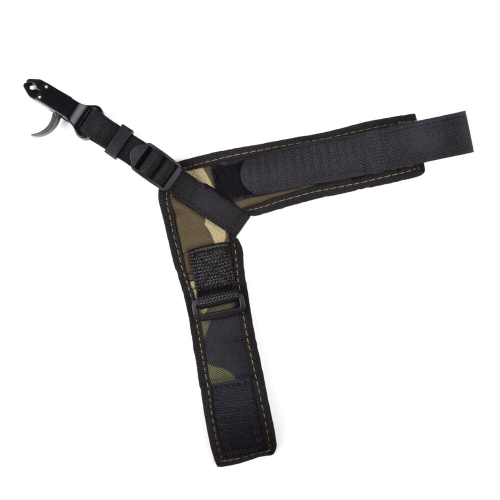 Release Aids Strap Trigger Caliper Archery Wrist Adjustable Compound Bow Hunting