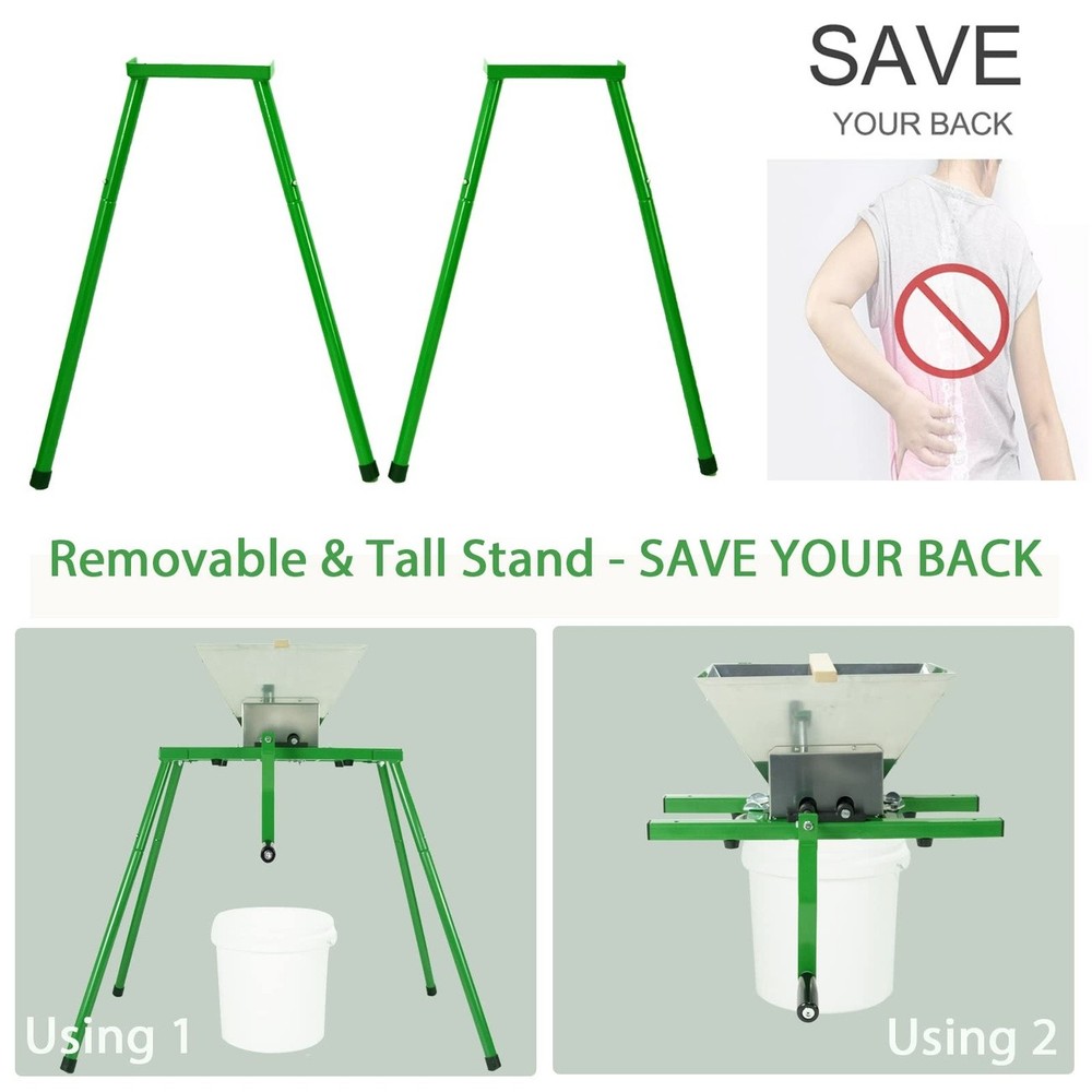 Fruit Crusher Manual Apple Grinder Juicer Machine