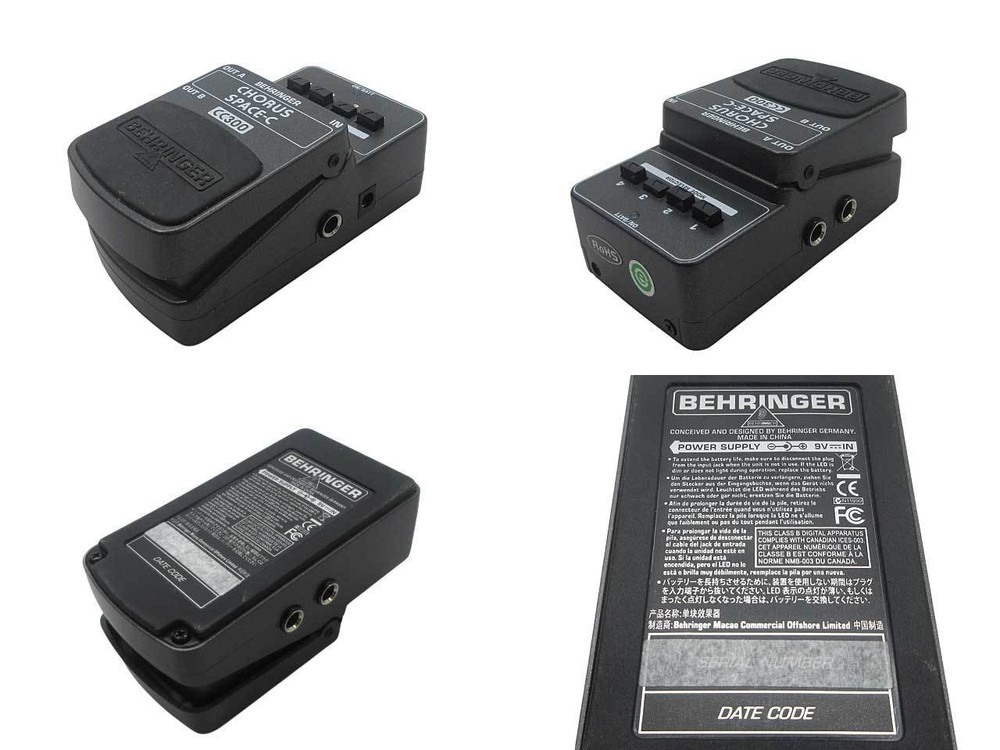 Behringer Chorus Space-C Cc300 Effector Kagoshima Store