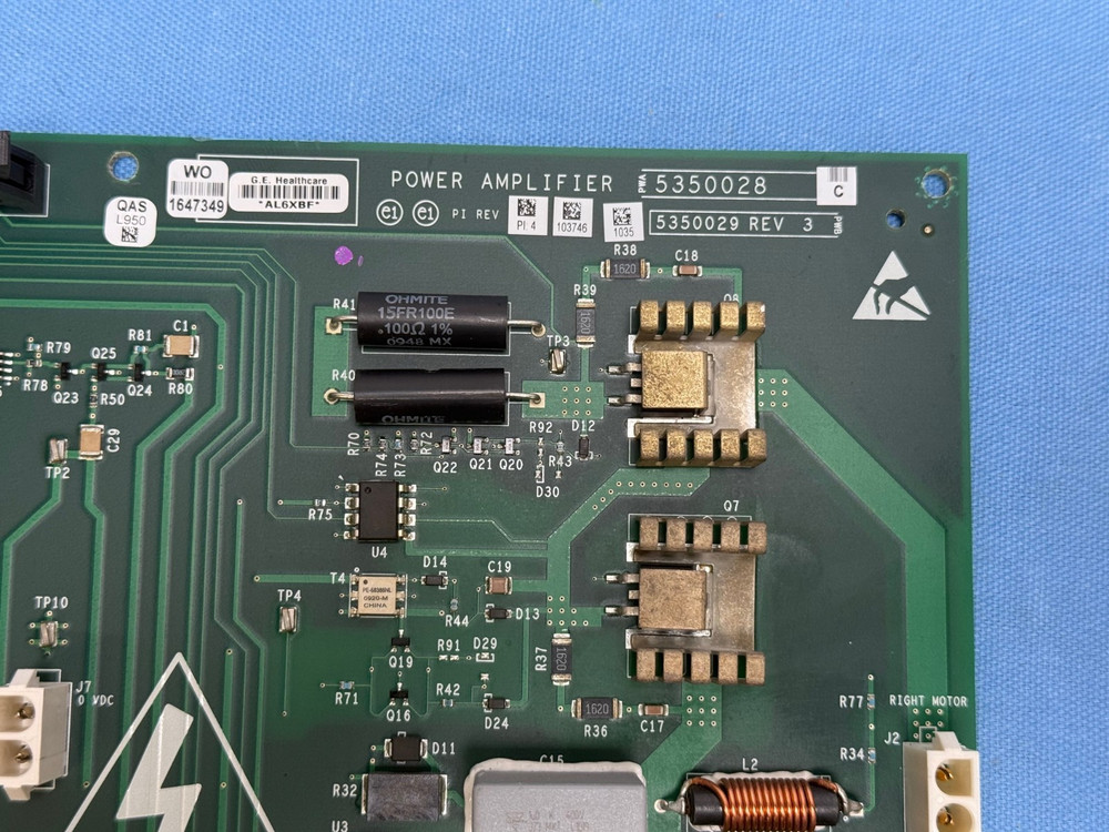 GE AMX4 - POWER AMPLIFIER BOARD - 5350028