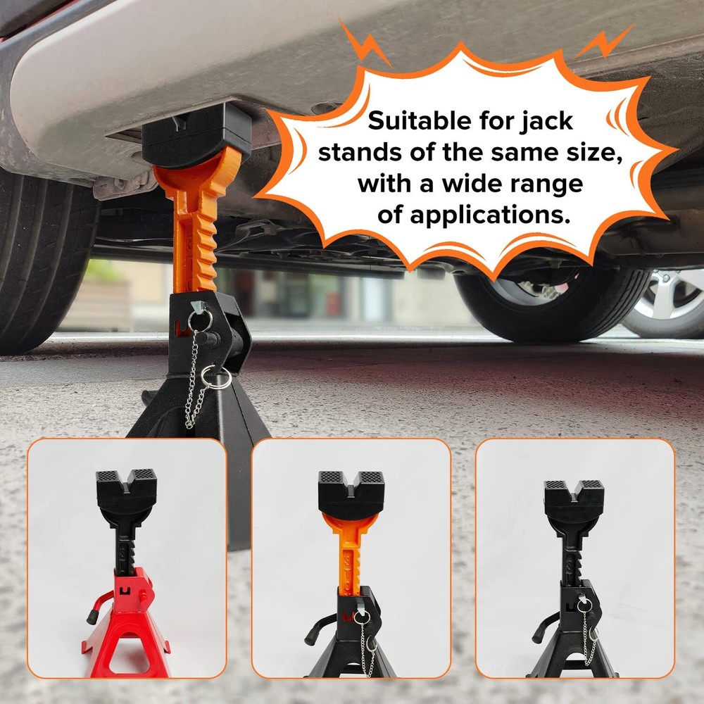 Jack Pad Adapter For Jack Stands 3 Ton Rubber Frame Rail Protector Jack Pad Adap